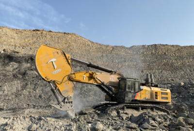 新疆吐鲁番 三一950 煤矿开采 白砂岩